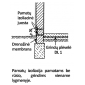 Foundation insulation membrane Fortex PAM 0.25 m x 50 m