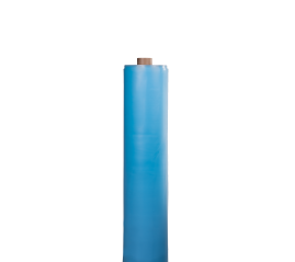 UV-stabilised polyethylene film, blue, 120 µm. 6 m x 100 m